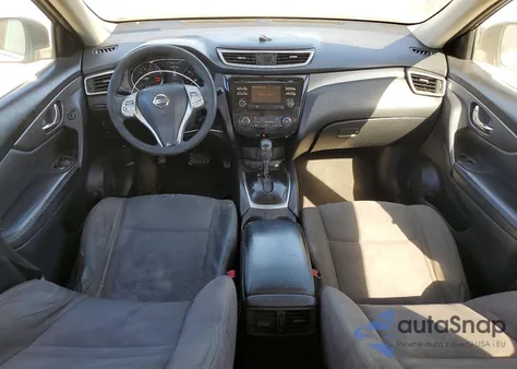 2016 Nissan Rogue S из США, поврежденный, VIN KNMAT2MT8GP671087